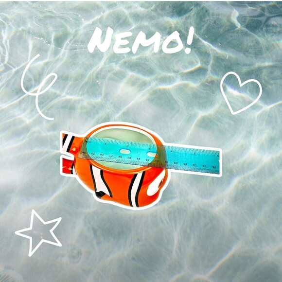 Zak Disney Pixar 3D Finding Nemo Coffee Mug Orange Clown Fish Sculptured - Picture 12 of 16